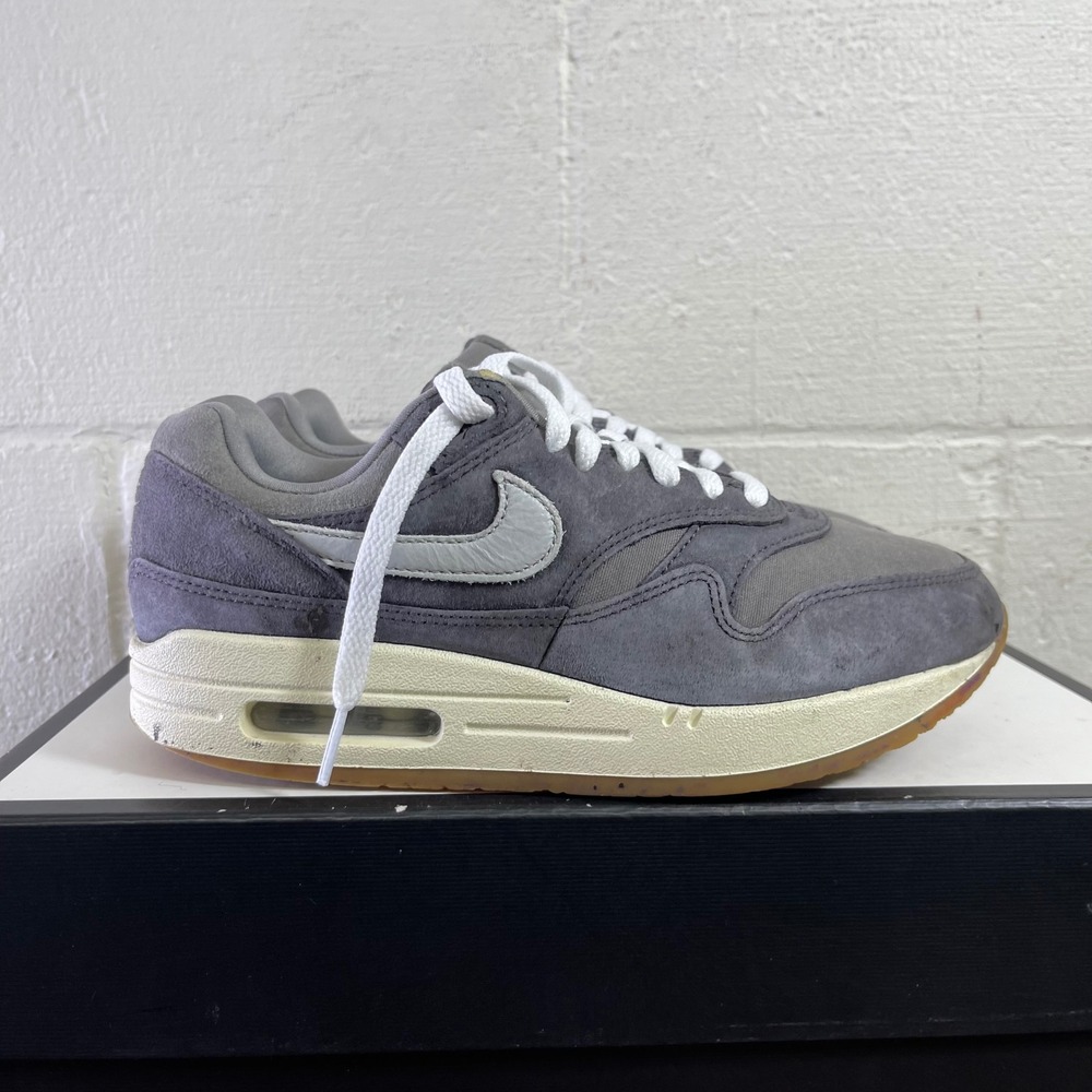 Nike Air Max 1 PRM Premium Crepe Soft Gray‎ Neutral FD5088-001 Sneaker Men's 7